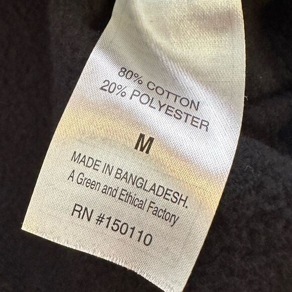 Peloton Black and White Logo Sweatshirt in Size Medium - Picture 2 of 13